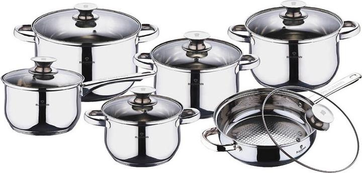 Productafbeelding Blaumann Kochgeschirr-Set (Kookpotten en pannenset, Roestvrij staal)