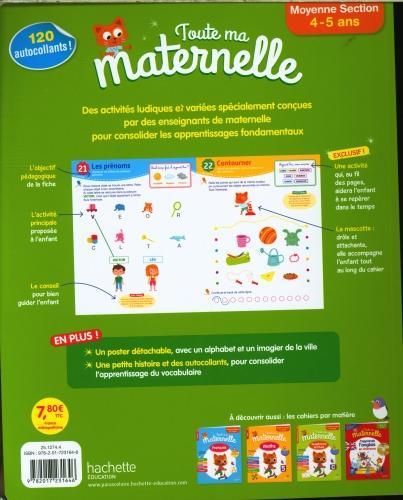 Produktbild Toute ma maternelle, moyenne section, 4-5 ans : tout le programme (Französisch, Blandino Guy, 2024)