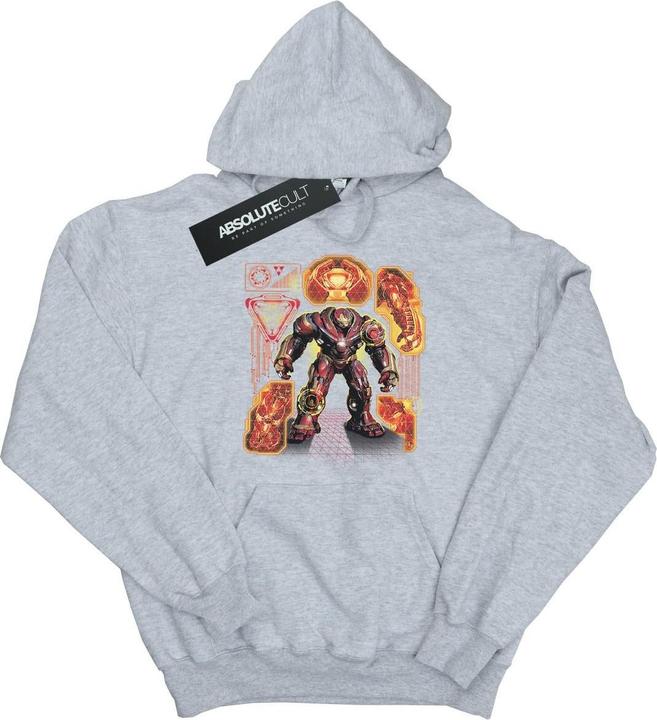 Avengers Infinity War Hulkbuster Blueprint Kapuzenpullover Jungen
