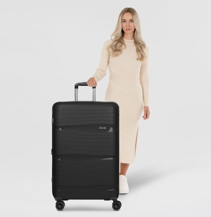 Immagine prodotto D&N Travel Line 4300-Plus Carrello a 4 ruote L 76 cm con piega ad espansione (96 l, XL (da 115l))