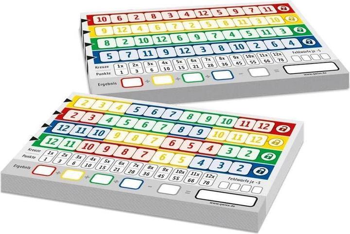 Immagine prodotto NSV Qwixx gemiXXt blocchi aggiuntivi (Tedesco)