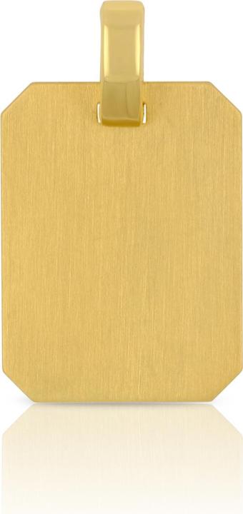 Muau Plakette (750/18K Gelbgold)