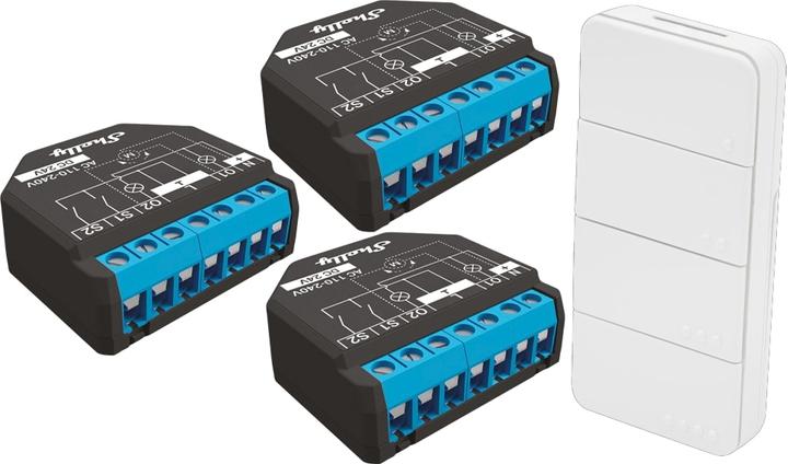 Actual product image Shelly Roller shutter automation starter kit, set of 3