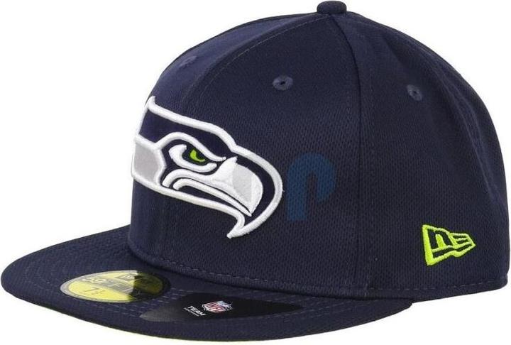 New Era NFL - Seattle Seahawks - Fitted Trainer 59fIFTY Cap Blau 7 1/4 (56)