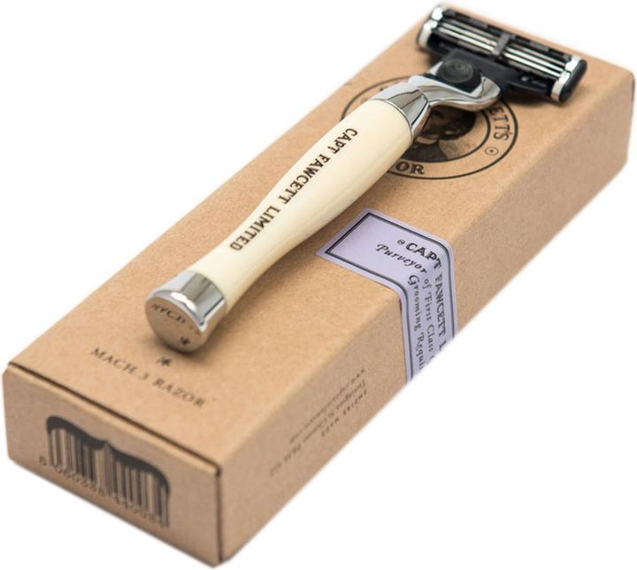 Actual product image Captain Fawcett Finest Hand Crafted Safety Razor