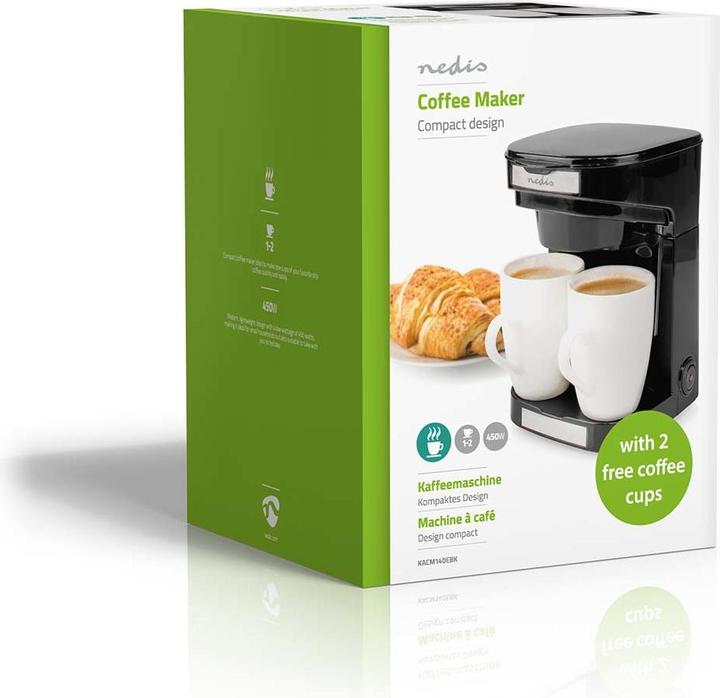 Actual product image Nedis Compact filter coffee maker