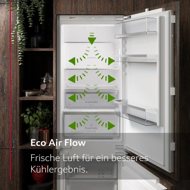 Produktbild Neff Set aus Ein/Unterbau-Kühlschrank und Zubehör, KI1412FE0 + KSGG0MZ0, KMKL122F1 (204 l)