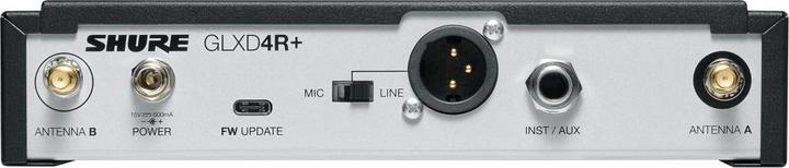 Produktbild Shure GLXD14R+/B98 digitaal draadloos microfoonsysteem