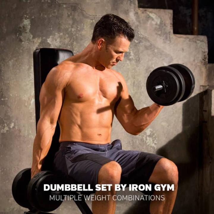 Actual product image Iron Gym Dumbbell (4 x 2.5 kg)