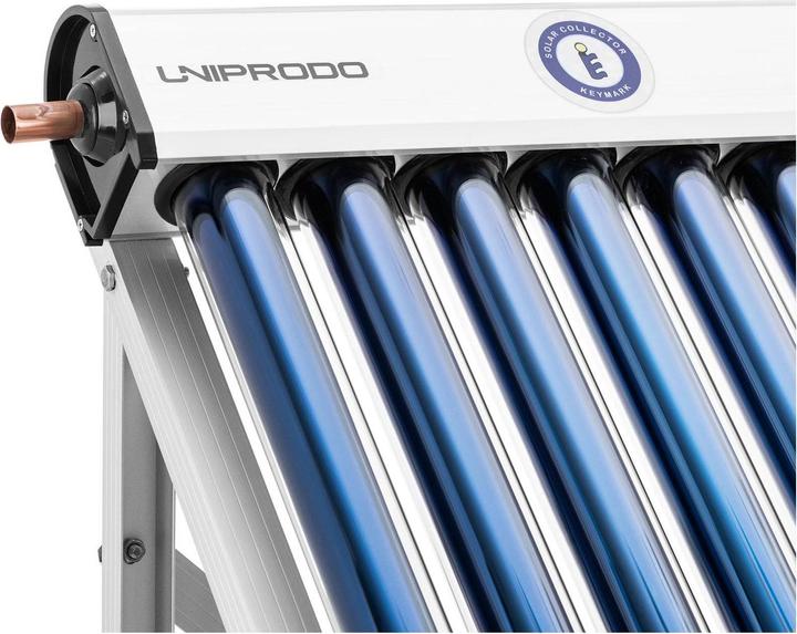 Produktbild Uniprodo Röhrenkollektor Vakuumröhren Solarthermie 30 Röhren 250 - 300 L 2,4 m² (88 kg)