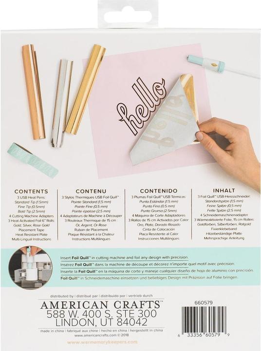 Produktbild We R Memory Keepers Foil Quill Starterset