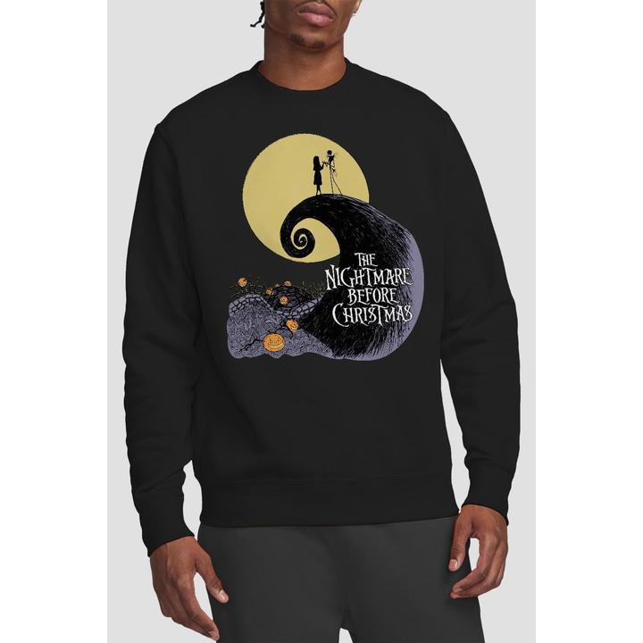 Immagine prodotto The Nightmare Before Christmas Felpa Silhouette Lunare Adulto Unisex (L)