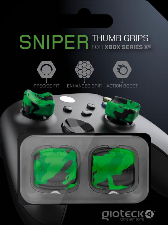 Gioteck Sniper thumb grips, Xbox Series X cam (Xbox Series X)
