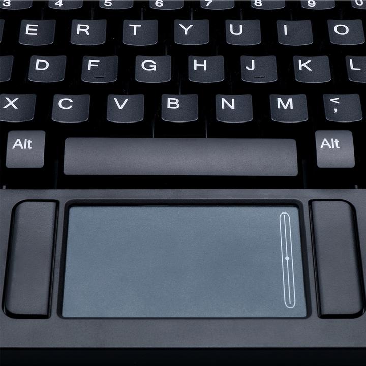 Image du produit Adesso EasyTouch™ 425UB – Touchpad Keyboard including Rackmount qwERTY layout (US, Filaire)