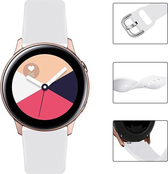Produktbild Hurtel Silicone Strap TYS wristband for smartwatch, universal, 22mm, dark blue (22 mm, Silikon)