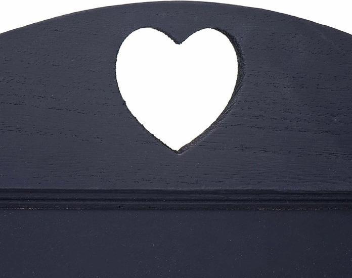 Produktbild Swisshandel24 Werbetafel, Aufsteller Kreidetafel, 66x39x33cm Shabby-Look Vintage - dunkelgrau (66 x 39 x 33 cm)