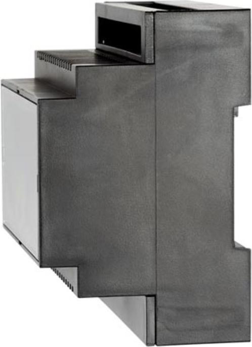Actual product image Velleman Four Din Rail & Vented Box (Housing)