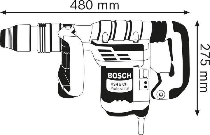 Produktbild Bosch Professional GSH 5 CE (Netzbetrieb)