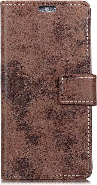 Actual product image MU Style Vintage Leather Bookcover Series (Xiaomi Redmi 6)