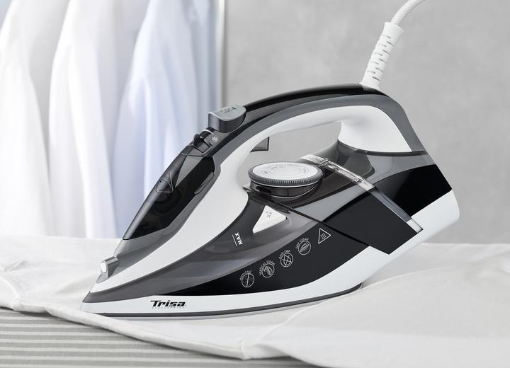 Produktbild Trisa Dampfbügeleisen "Prof. Steam i6242" schwarz (2400 W)