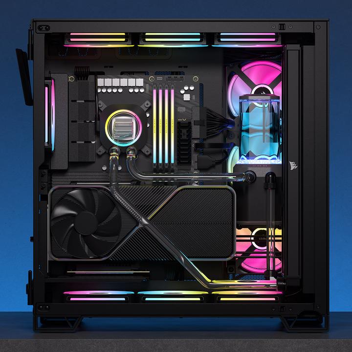 Actual product image Corsair CPC Hydro X iCUE XH405i RGB Kit grey