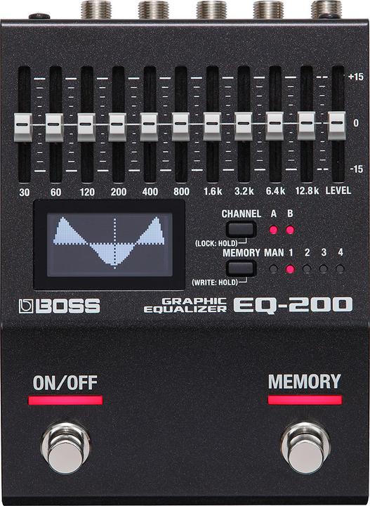 Produktbild BOSS (Electronics) EQ-200 Graphic Equalizer Pedal (Bass, Gitarre, Keyboard)