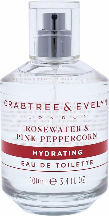 Molton Brown Crabtree & Evelyn Rosewater & Pink Peppercorn Hydrating EDT 3.4 fl. oz. - Versiegelt (Eau de Toilette)