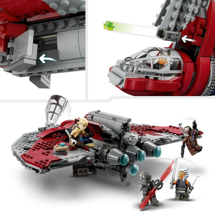 Produktbild LEGO Ahsoka Tanos T-6 Jedi Shuttle (75362, LEGO Star Wars)