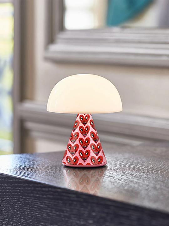 Image du produit Lexon Lampe décorative KEITH HARING LOVE rose