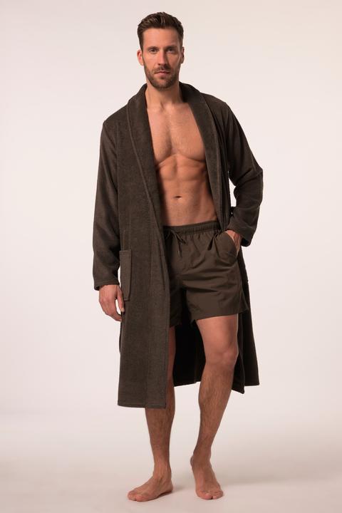 Produktbild JP1880 Bademantel, Homewear, Schalkragen, Frottee, bis 8XL (XL)