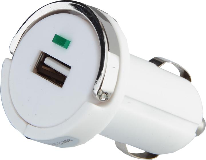 Produktbild Peter Jäckel Premium USB Car Charger MINI 1 A weiss