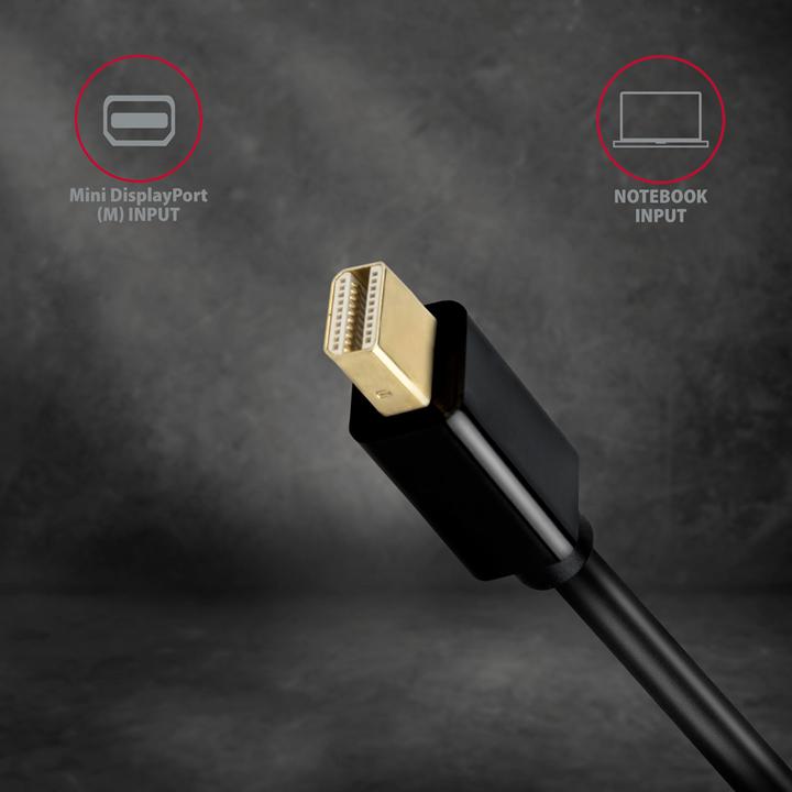 Produktbild Axagon RVDM-HI14N (Mini DP, 1.20 cm)