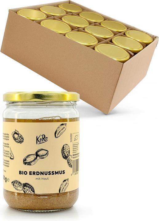 Produktbild KoRo Bio Erdnussbutter mit Haut (6000 g)