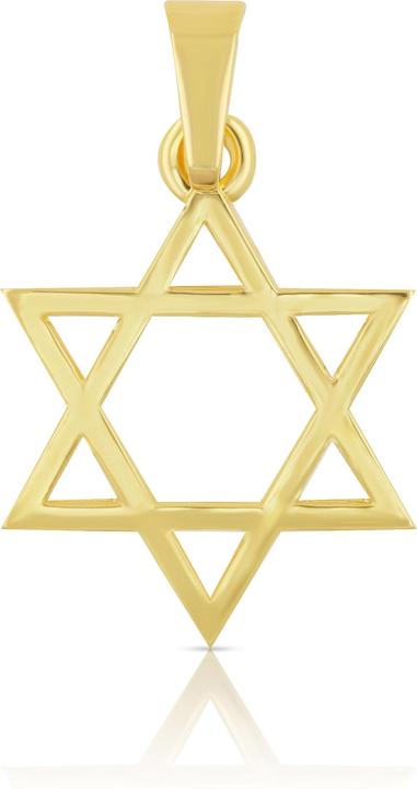 Muau Davidstern (750/18K Gelbgold)