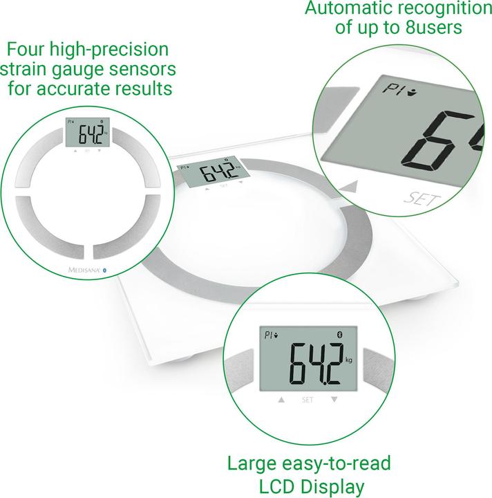 Actual product image Medisana Bs 444 (180 kg)