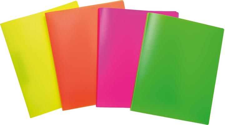 Actual product image HERMA Ring binder A4 neon translucent (A4, 25 mm, 1 Piece)