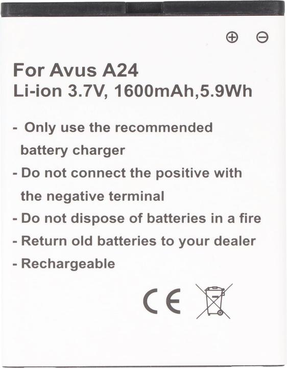Produktbild AccuCell Akku für den Avus 24, A24 Akku A24/B018