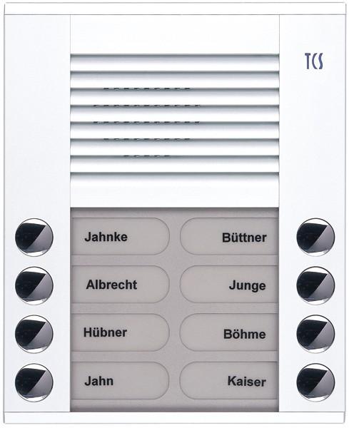Produktbild TCS PES08-WS/04 Audio AuÃenstation PES 8 Tasten 2-reihig AP weiÃ