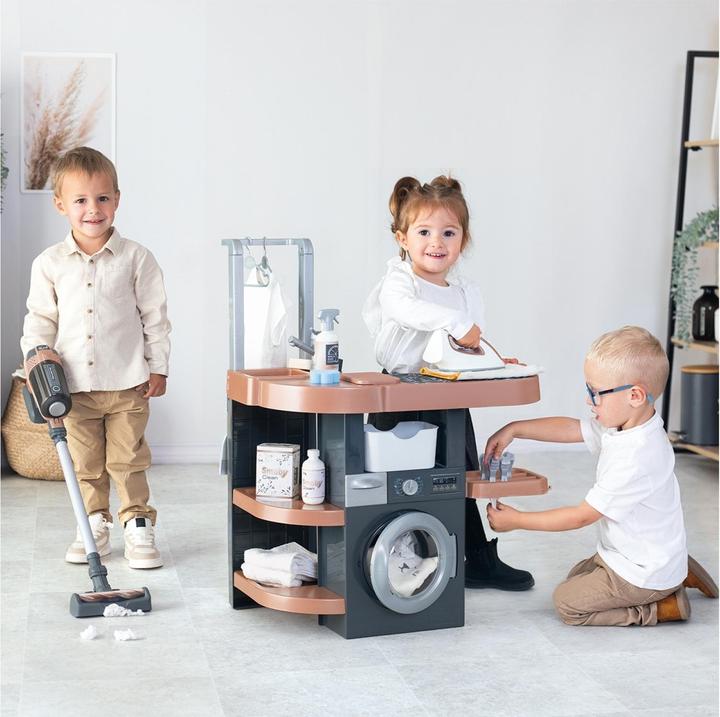Actual product image Smoby Rowenta Haushalts-Set Waschküche