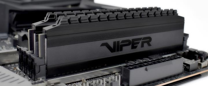 Produktbild Patriot Extreme Performance Viper 4 Blackout Series (2 x 16GB, 3200 MHz, DDR4-RAM, DIMM)