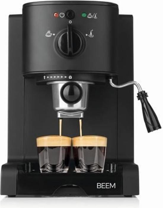 Beem Espresso Perfekt, Machine à café porte-filtre, noir mat