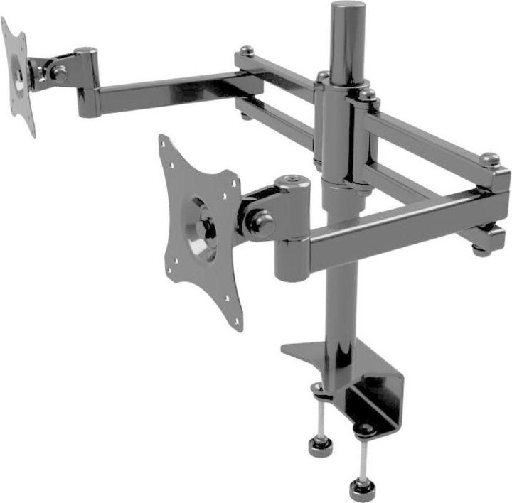 Image du produit edbak Support de table LCD pour 2x 19"-27" (Tables, 27")