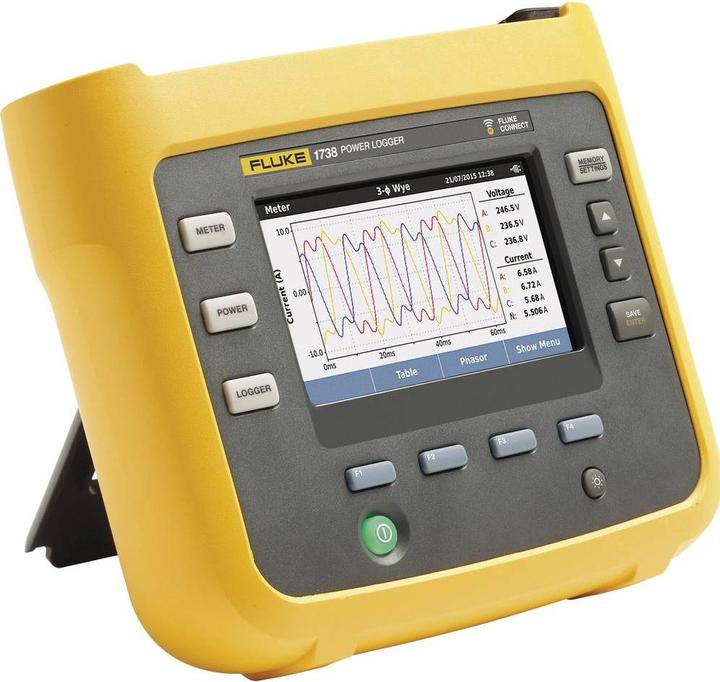 Actual product image Fluke 1736/B Power Logger, mains analyzer (CAT IV 600V, CAT III 1000V)