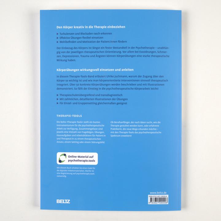 Produktbild Therapie-Tools Körperorientierte Interventionen (Deutsch, Ulrike Juchmann, 2025)