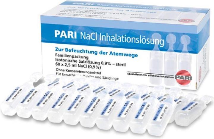 Actual product image PARI NaCl 0.9 % Inhalationslösung