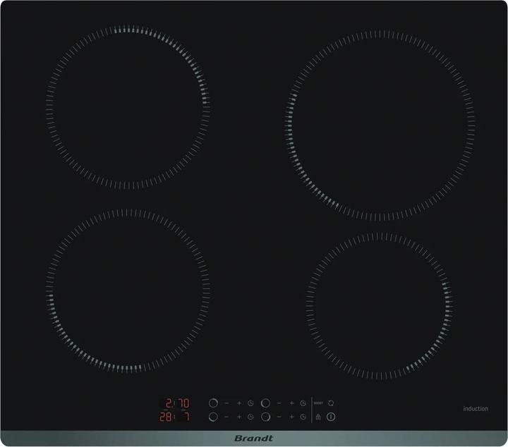 Image du produit Brandt Plaque de cuisson à induction BPI 6420 B Noir (Vente en entrepôt pour cause de déménagement!