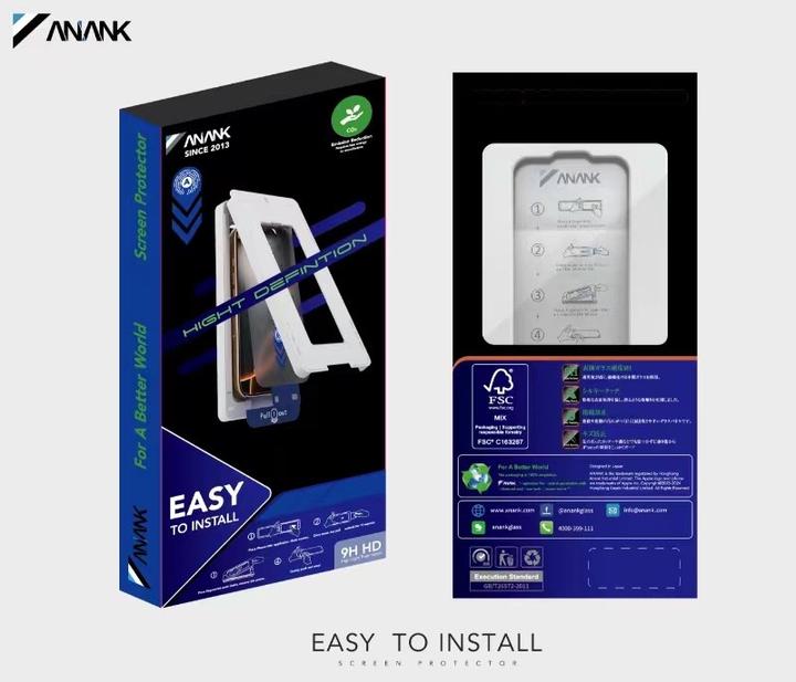 Image du produit Anank - 2.5D Panzerglas HD / Displayschutz - 2X verstärkt - mit Installationsbox für iPhone 15 Pro (Apple iPhone 15 Pro)