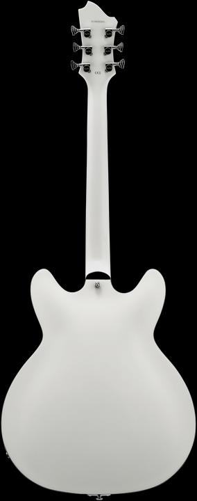 Actual product image Hagstrom Electric Guitar, Viking, White (Electric guitar, Maple)