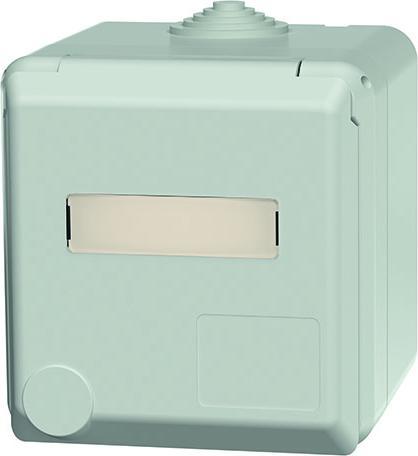 Produktbild Mennekes MEN 4973 Schuko-Steckdose Cepex 16A 230V Beschriftungsf gr