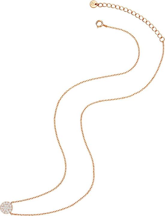 Image du produit Glanzstücke München Femme argent sterling zirconium or rose 40,0 cm chaîne de base + 5,0 cm extension - 29988 (Argent Sterling, 40 - 45 cm)